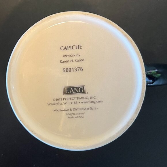 Lang CAPICHE Ceramic Mug with Artwork by Karen H. Good - Picture 6 of 7